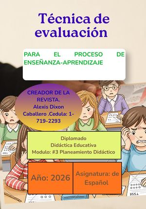 Revista Técnica De Evaluación