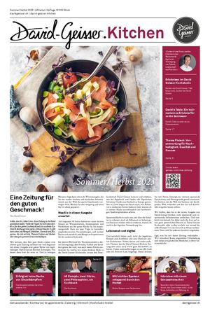 DAVID Geisser Zeitung V Igeho Ausgabe