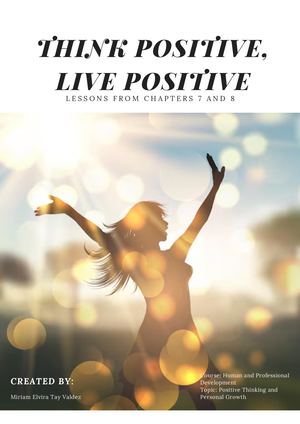 THINK POSITIVE, LIVE POSITIVE