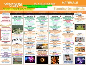 Semaine 33 Du 09 08 Au 15 08