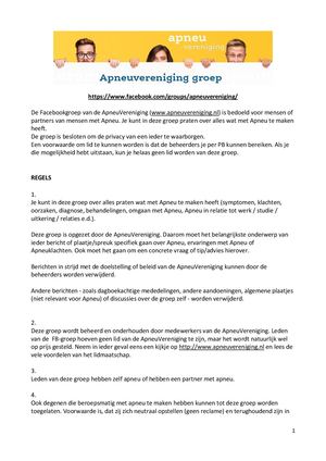 20260809 Facebookgroep Regels