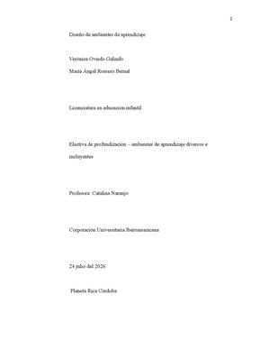Diseño De Ambientes De Aprendizaje 2 Parte
