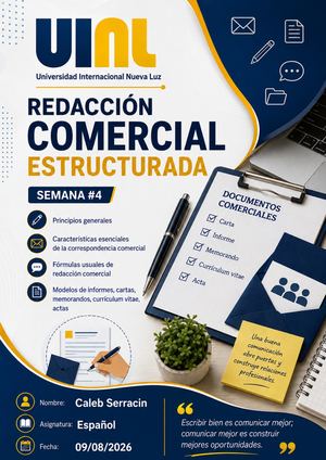 Redacción Comercial Estructurada