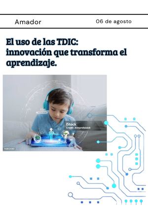 Revista Educativa Yerlin Amador