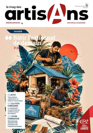 MAG DES ARTISANS N°93 - Bâtir l'artisanat de demain