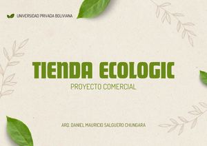 Portafolio Proyecto Comercial
