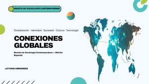 Conexiones Globales Revista Sociológica Contemporánea