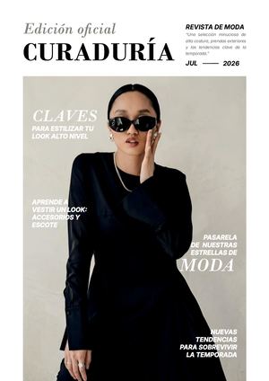 Revista de moda / Curaduría