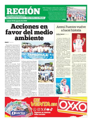 Region Lunes 10 De Agosto 2026