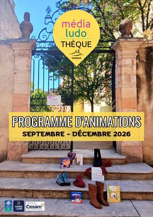 Programme de la médiathèque de Tournus de septembre à décembre 2026