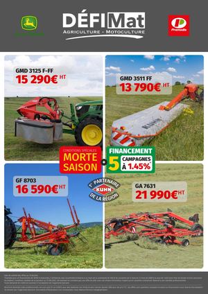 Offre Fenaison Défi-Mat 2026