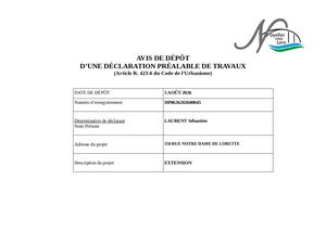 Dépôt DP0626282600045
