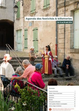 Agenda du 15 au 30 Aout 2026