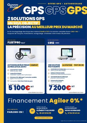 Offre Gps — Gonnin Duris