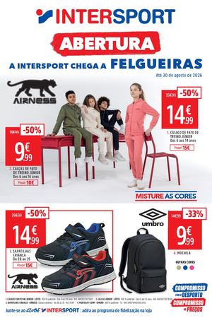 Catálogo de abertura INTERSPORT de Felgueiras