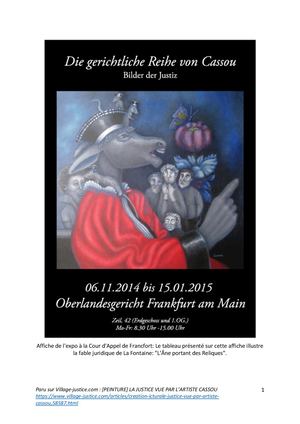 La Justice vue par l’artiste Cassou