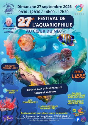 Festival De L'aquariophilie 2026