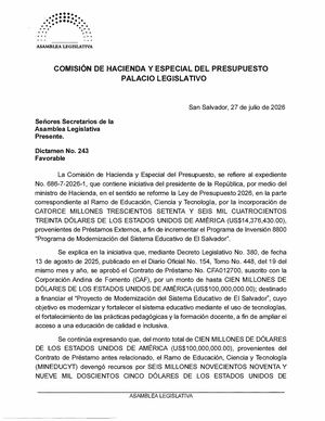 $14,3 Millones A Educación