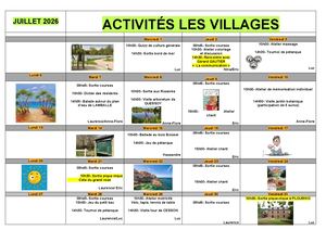 Programme Les Villages 2607