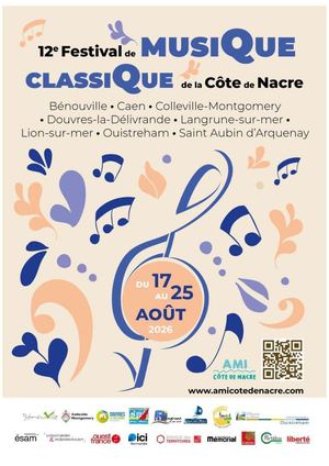 Festival De Musique Classique De La Cote De Nacre 2026