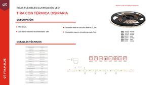 Térmica Disiparia Tira LED