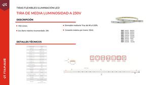 Tira Led Luminosidad Media
