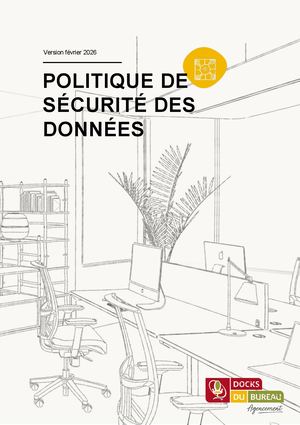 Politique de sécurité des données
