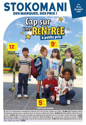 Catalogue cap sur une rentrée à petits prix