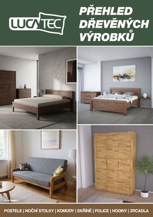 Přehled dřevěných výrobků Lucatec