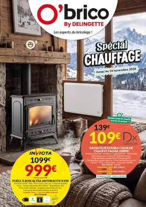 Catalogue Chauffage 2026 O'brico By Delingette
