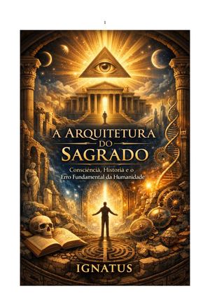 A Arquitetura Do Sagrado Consciência, História E O Erro Fundamental Da Humanidade
