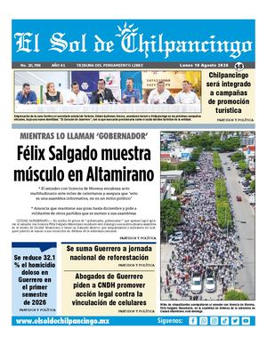 El Sol De Chilpancingo 10 Agosto 2026 Compressed