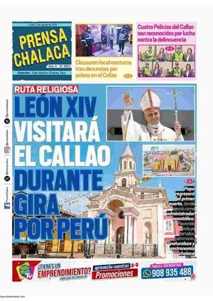 2026 08 10 Diario Prensa Chalaca