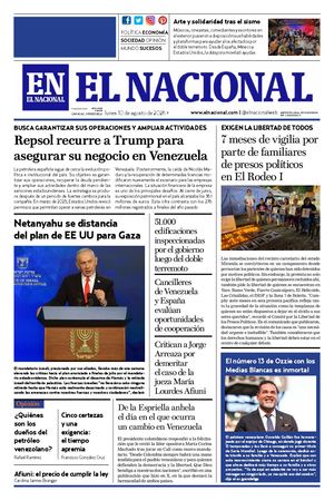 2026 08 10 Diario El Nacional Ve