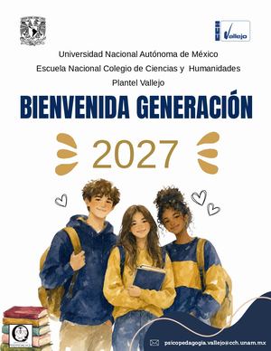 Bienvenida Generación 2027