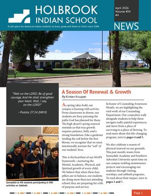 His April 2026 Newsletter Pdf