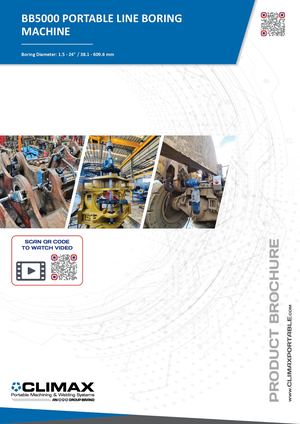 BB5000 Line Boring Machine
