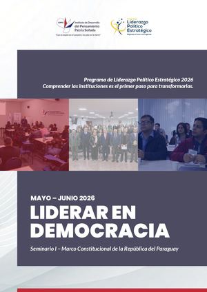 Revista Seminario Seminario I  Marco Constitucional de la República del Paraguay