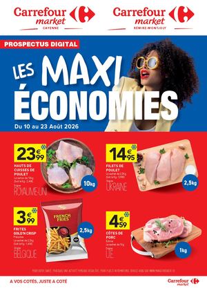 CATALOGUE PROMOCARREFOUR MARKET REMIRE ET CAYENNE MAXI ECONOMIES AOUT 2026