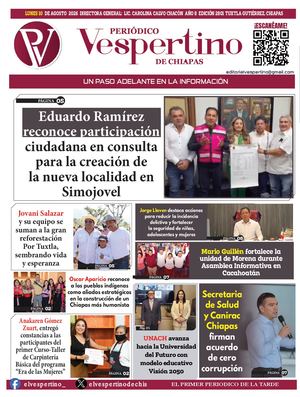 El Vespertino De Chiapas 10 De Agos