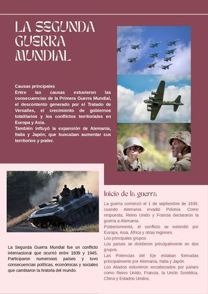 La Segunda Guerra Mundial