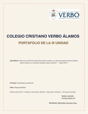 Portafolio Iii Unidad Mellie Alvarado