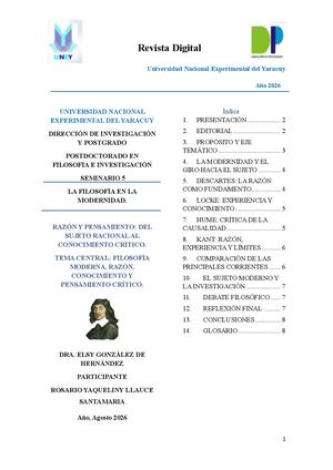 Revista Digital Seminario N°05 Rosario Yaqueliny Llauce Santamaria