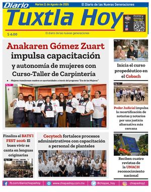 Tuxtla Hoy 11 De Agosto 2026 Ok