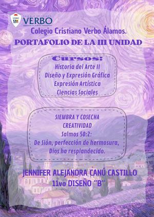 Portafolio Digital de la III Unidad