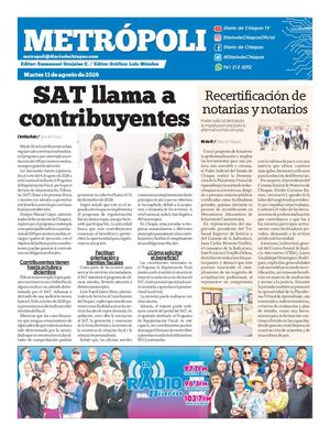 Metropoli Martes 11 De Agosto 2026