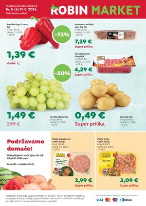 Katalog Robin marketa u kolovozu