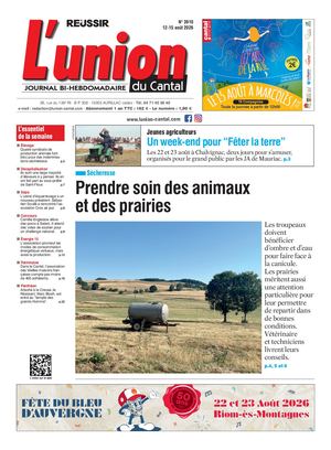 L'union Du Cantal N°3910