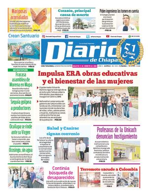 Portada, Martes 11 De Agosto De 2026