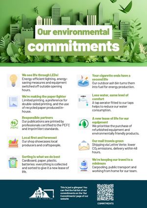 Our Environmental Commitments